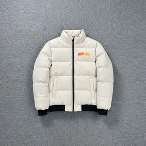 เสื้อแจ็คเก็ตพัฟเฟอร์ผ้าแคนวาสคุณภาพสูงสำหรับผู้ชาย คอตั้ง สำหรับฤดูหนาว ราคาดีที่สุด พร้อมบริการ OEM ขายส่ง - Product Image 2