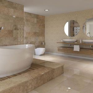 Carrelage en marbre Emperador de style moderne 300x600mm, coupe mécanique TR, pour cuisines, villas, salles de bain, revêtement de sol 30x60cm - Product Image 1