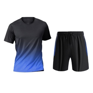 OEM personalizado logotipo diseño transpirable deportes mañana Jogging baloncesto correr Unisex verano hielo seda Fitness entrenamiento traje - Product Image 1