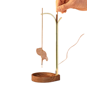 Neem <b>Wooden</b> Incense Stick Holder Home Hotel Used Fragrance Decorative Incense Holder With Round Shape Handmade - Product Image 3