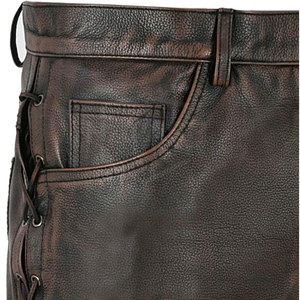 Pantalones de Cuero para Hombre a la Moda, Pantalones de Cuero Ajustados para Hombre, Pantalones de Cuero Casuales Cómodos para Hombre - Product Image 6