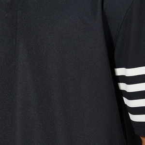 ชุดสตรีทแบบปรับแต่งได้สำหรับทุกเพศชุดสั้นสำหรับผู้ชายกางเกงขาสั้นเสื้อและกางเกงขาสั้นระบายอากาศสีพื้น - Product Image 5