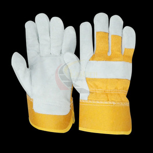 Direct Factory Manufacturers' Anti-Cut Leather <b>Gloves</b> <b>Touch</b> <b>Screen</b> Safety Mechanic Working <b>Gloves</b> Customizable Outdoor Casual - Product Image 5