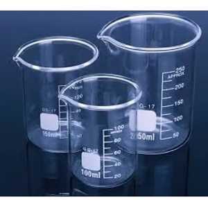 Vaso de 250ml de forma baja resistente a productos químicos con labio reforzado y pico - Product Image 3