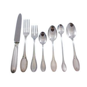 Premium Quality Wholesale Indian Supplier Stainless Steel Silver Shiny Polished Luxury <b>Flatware</b> <b>Set</b> - Product Image 1