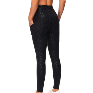 2024 femmes sans couture Fitness Sport Leggings haut sport vêtements de sport actifs avec poches mode taille élastique Yoga Leggings - Product Image 6