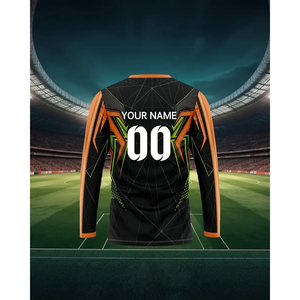 Camiseta de fútbol americano hecha a medida de alta calidad Camiseta corta de equipo de sublimación impresa Premium Camiseta de fútbol americano Premium - Product Image 3