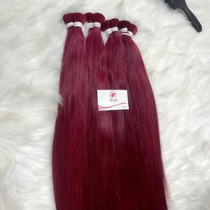 ผมต่อจากคนเวียดนามดิบแบบ100% ผมตรงธรรมชาติคุณภาพสูงมีสินค้าในสต็อกขนาดใหญ่ - Product Image 1