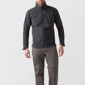 Veste Softshell stylée pour homme, style fermeture éclair, vêtements d'extérieur à séchage rapide avec protection solaire, tissu en toile tendance - Product Image 3