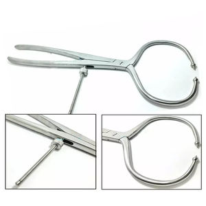 2025 nouveauté Instruments chirurgicaux orthopédiques 390mm en acier inoxydable circulaire pince de réduction pelvienne manuel CE ISO approuvé - Product Image 2