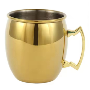 Tazas de cobre Moscow Mule de 16 Oz de alta calidad Nueva apariencia a precio razonable por Ifkaa Exports PVT. LTD para regalos de empresa - Product Image 4