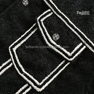 Custom <b>Men's</b> Winter Wool Sherpa Style Full-Zip Fleece <b>Jacket</b> High Quality Long Sleeve Turn-Down Collar Outdoor Zipper <b>Fur</b> - Product Image 4