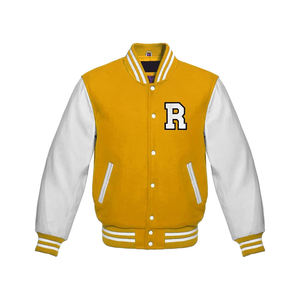 Veste universitaire de style optimal en grande quantité pour 2025, pour un look décontracté et streetwear en plein air, avec col montant pour l'hiver - Product Image 1