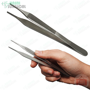Fórceps de tejido TC Adson tamaño personalizado hecho en Pakistán fórceps de vendaje - Product Image 5