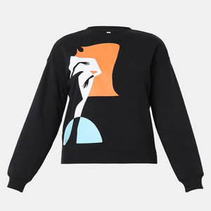 Sweatshirts pour femmes en coton 100% à col rond pour l'hiver - Tailles et motifs personnalisables, respirants, prix économiques - Product Image 6