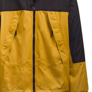 Chaqueta cortavientos para exteriores ligera deportiva informal personalizada para hombre, de lona de alta calidad con cuello levantado y logotipo para el invierno - Product Image 6