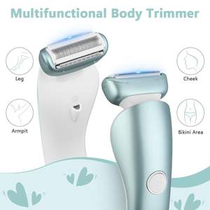 Rasoir rotatif électrique sans fil pour femmes, rasoir intime indolore pour les aisselles, la ligne du bikini, les jambes, étanche IPX7 - Product Image 6