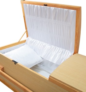 Funeral Precio competitivo Ataúdes y ataúdes Ataúd de madera Fabricación de la mejor calidad Entrega rápida hecha en Vietnam - Product Image 1