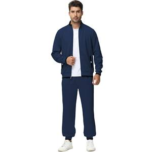 Custom Training Jogging <b>Embroidery</b> Tracksuit Men Relaxed Fit Cotton Cargo Sweat Men's Hoodies & Sweatsuit <b>Sets</b> Men Tracksuit <b>Set</b> - Product Image 1