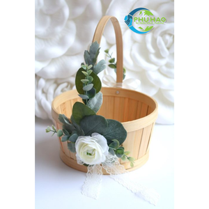 Magnifique panier à pain en rotin fabriqué à la main, idéal pour les mariages et les décorations d'intérieur, panier de rangement - Product Image 5