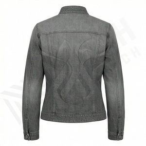 Chaqueta Vaquera de Invierno para Hombre, Logotipo Frontal Personalizado, Alta Calidad, Transpirable, Ropa Exterior Informal - Product Image 2