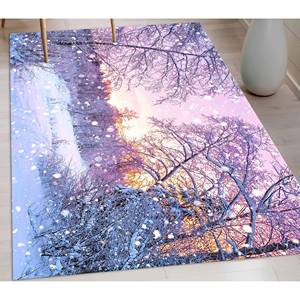 Tapis coloré imprimé, tapis de décoration de bureau, grand tapis antidérapant, tapis en chenille - Product Image 5