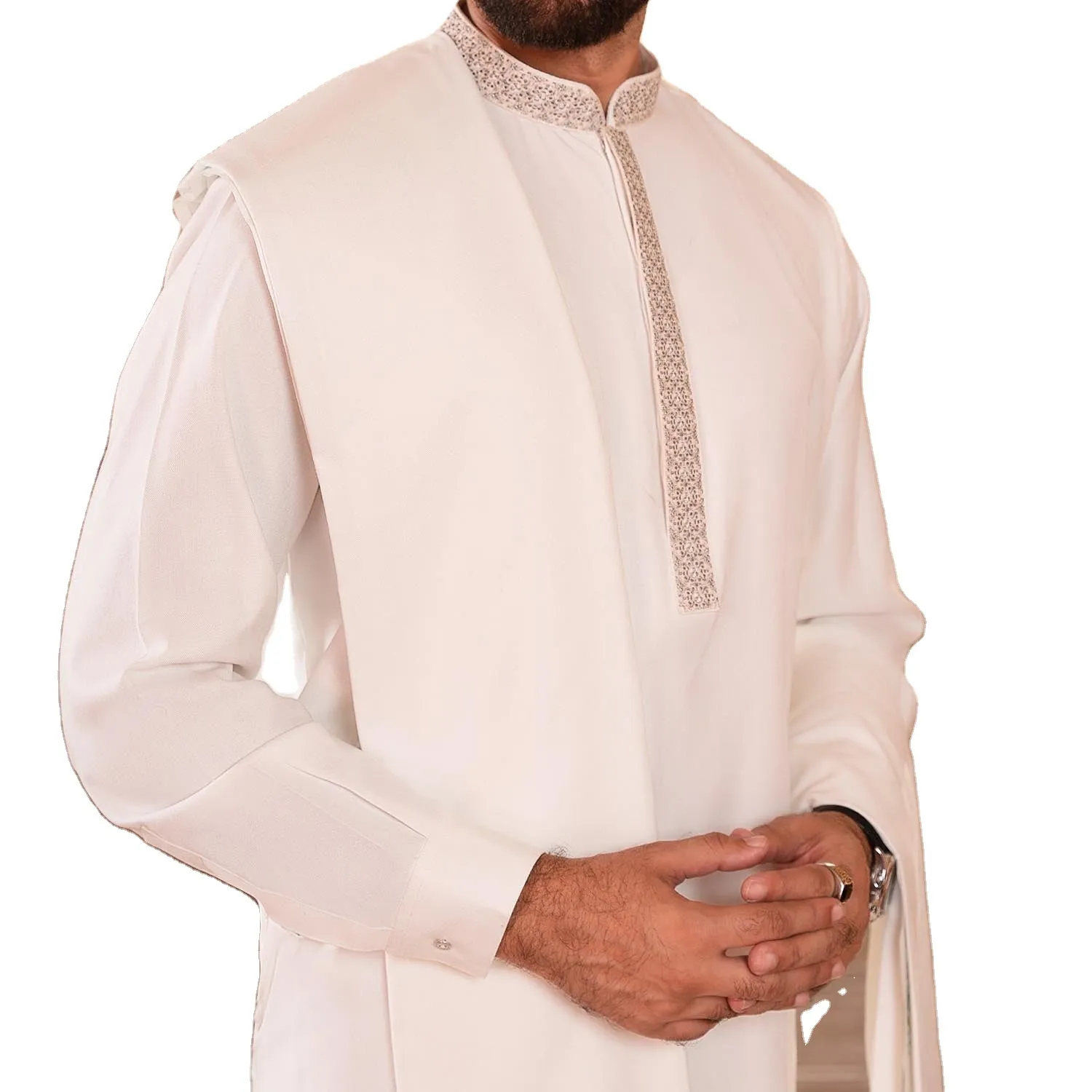 Arrivée shalwar kamiz coton 2024 nouveau Kurta Shalwar Kameez ethnique été hiver musulman vêtements hommes élégant Shalwar Kameez