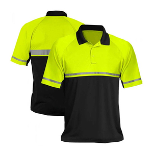 Camisa de seguridad de trabajo Unisex de alta visibilidad Camisas de seguridad para hombres hechas en Pakistán Cinta reflectante Ropa DE TRABAJO Polos de seguridad - Product Image 4