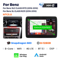Navifly Snapdragon 680 Nouveau système Android 8.4 pouces Système de navigation de voiture pour Benz SLK SLC SL avec Carplay et Android Auto