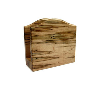 Elegante servilletero de madera Sheesham hecho a mano organizador de mesa de comedor de pie con diseño incrustado precio de fábrica - Product Image 3