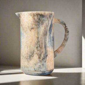 Unique Swirl Resin Jug Eco Friendly Handmade Resin Kitchenware Drinkware Tableware Home and Kitchen Tools Custom Resin Jug <b>Mugs</b> - Product Image 4