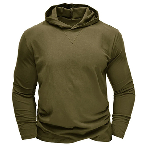 Sweat à capuche d'hiver pour homme et femme, collection PK Base, en tissu polaire polyester/coton de haute qualité, imprimé numérique uni - Product Image 2