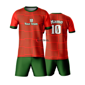 Wholesale Custom Design 2023-2024 Soccer Jersey Sets <b>Polyester</b> Soccer Jersey Uniforms Football <b>Shirt</b> for Adults - Product Image 4