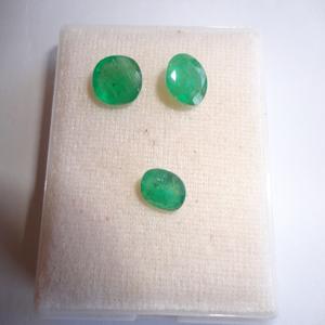 Excelente calidad Natural Esmeralda corte ovalado 11,3*8,5 MM excelente Color verde buen brillo IGI certificado pulido perfecto para hacer - Product Image 3