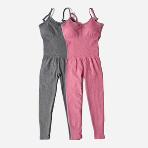 Conjunto de chándal de Yoga para mujer, monos sin costuras, de una pieza de entrenamiento físico peleles, ropa deportiva, conjunto de gimnasio, ropa de entrenamiento para mujer - Product Image 2