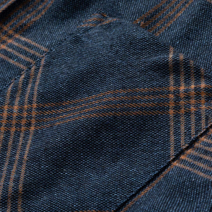 Venta al por mayor 2024 Camisas de franela para hombres Impresión de logotipo personalizado Cuello alto Manga completa Camisa de franela transpirable Ropa de hombre - Product Image 3