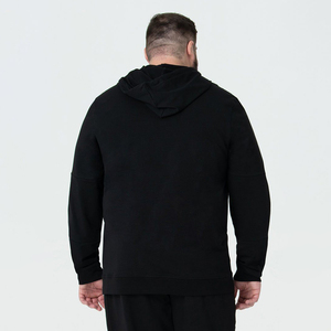 Bien diseñado de alta calidad 300gsm Heavyweight Pullover Hoodies Cotton Spandex Drop Shoulder Oversized Men Hoodies - Product Image 1