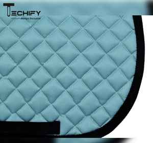Tapis de selle de cheval de haute qualité Coussin d'équitation équestre doux respirant avec sangles sécurisées Conception durable pour la compétition d'entraînement - Product Image 5