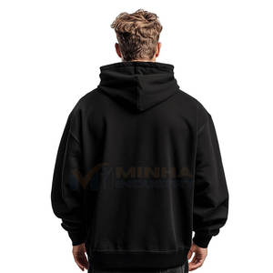 Sudadera con Capucha para Hombre Believe In Yourself, Corte Regular, Algodón French Terry, Estampado Frontal, Bolsillo, Ropa Casual de Otoño - Product Image 2