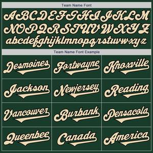 Vert personnalisé personnalisé-Maillot de baseball bicolore authentique noir - Product Image 4