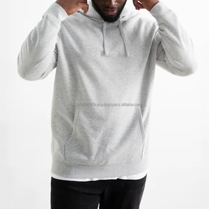 Sweat-shirt en coton biologique Streetwear Sweat-shirts haut de gamme Doublure thermique Tissu en molleton français de haute qualité Approvisionnement en gros - Product Image 4