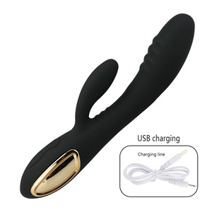 Vibrateur rechargeable pour femmes, baguette de massage avec vibrations puissantes - Product Image 4