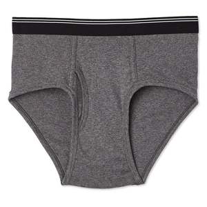 Sous-vêtements décontractés pour hommes PureCotton Max, couleur unie, tissu respirant et durable, qualité supérieure, offerts avec des designs personnalisables - Product Image 1