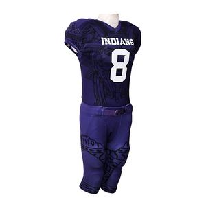 Camisetas y Uniformes de Fútbol Americano Sublimados Personalizados, Manga Corta, Alta Calidad, Colores Personalizables, Logotipos, Servicio OEM - Product Image 3