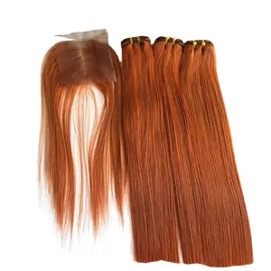 Extensiones de cabello humano virgen brasileño, extensiones de cabello ondulado sin procesar con cutícula, venta al por mayor