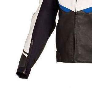 Chaquetas cortavientos de cuero genuino con logotipo personalizado 100% para hombre, chaqueta de moto personalizada de alta calidad para hombre - Product Image 6