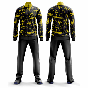 Ensemble de survêtement de sport décontracté pour hommes, femmes et jeunes, veste et pantalon, 2026, vêtements d'équipe, entraînement, survêtement de sport pour hommes - Product Image 1