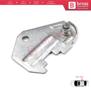 คลิปยึดกระจกหน้าต่าง BWR5007 แผ่นเชื่อมโลหะด้านหลังขวา สำหรับ Vectra B W210 S210 9-3 900 - Product Image 3