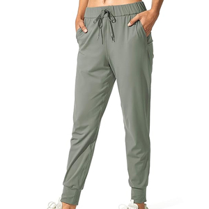 กางเกงผู้หญิงคุณภาพสูงที่เน้นการส่งออก 100% OEM ผู้ผลิตกางเกงฮาเร็ม Jogger แบบกําหนดเองจากบังคลาเทศพร้อมผ่าน QC 100% - Product Image 1