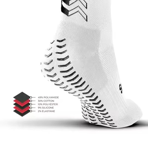 Low MOQ Wholesale Custom <b>Socks</b> Knee High With Double <b>Grip</b> <b>Socks</b> Sports Soccer Basketball Running Compression <b>Socks</b> - Product Image 3